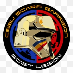 Cebu Scarif Garrison U2013 501st Legion - Football Face Mask Png,501st Logo