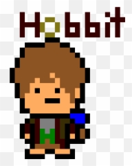 Bilbo Baggins By Be83 Clipart - Full Size Clipart 2247331 Mukuro Ikusaba Pixel Sprite Png,Rocky Balboa Png
