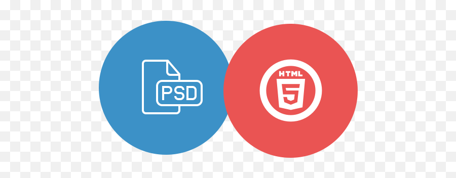 Psd To Html Logo Transparent Png Image - Html5,Html5 Logo Png