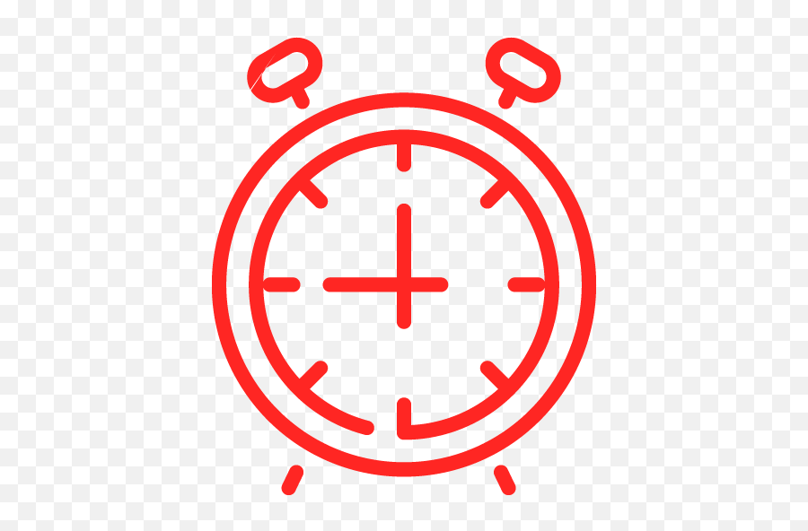 Alarm Clock 03 Icons - Alarm Clock Ringing Icon Png,Red Clock Icon