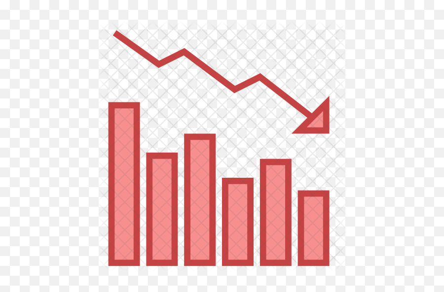 Decrease Graph Icon Decreasing Graph Png Graph Png Free Transparent 