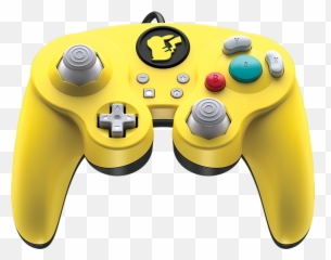 Super Smash Bros Ultimateu0027 Gamecube - Style Controller Review Pikachu Switch Gamecube Controller Png,Gamecube Png