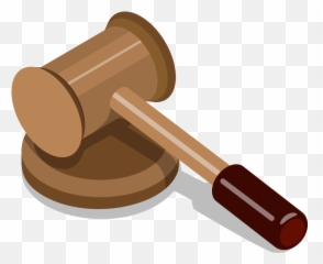 Judge Clipart Auction Gavel - Cartoon Hammer Png