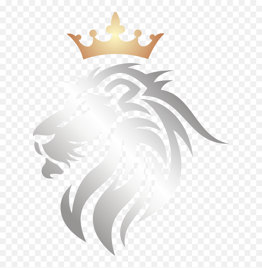 Crowned Lions - Lion Png Hd Logo,Lions Icon