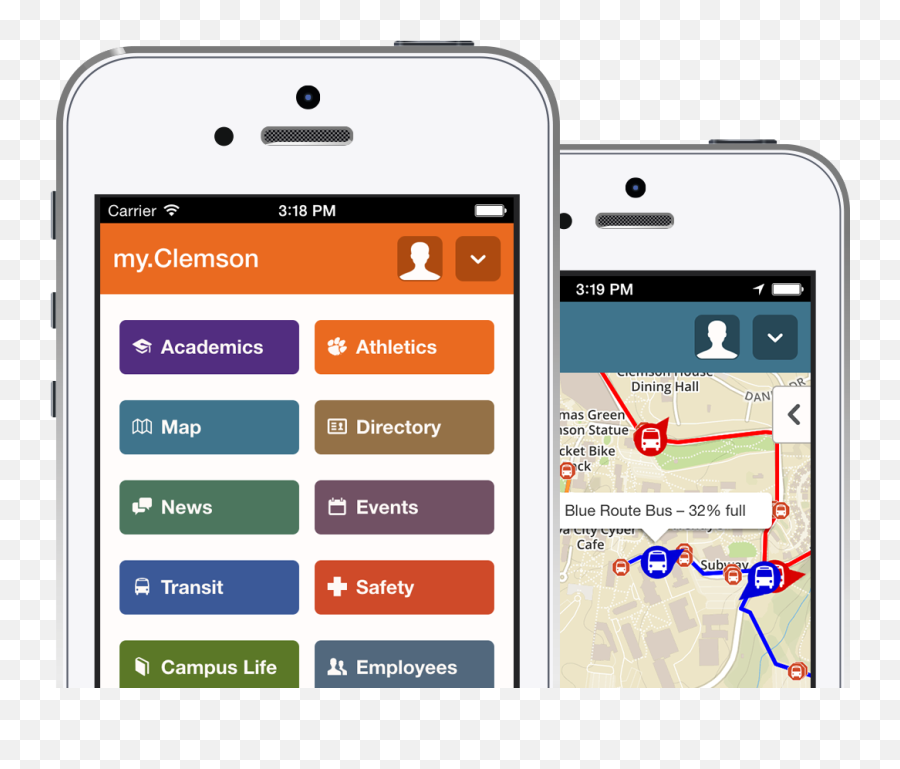 Myclemson Clemson Mobile Innovation Team - Smart Device Png,Iphone Phonebook Icon