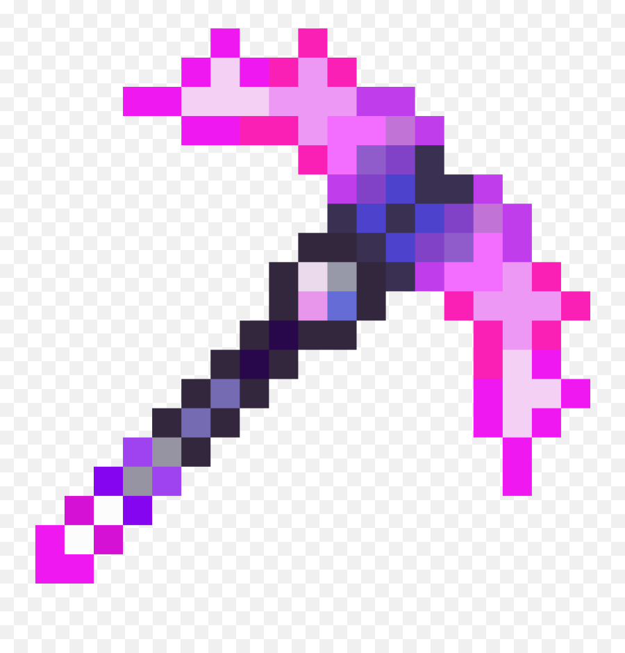 Download Nebula Pick - Minecraft Diamond Pickaxe Png,Diamond Pickaxe Png