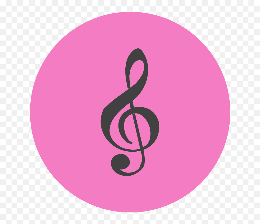 Free Musical Note Symbol Circle Icon 1192235 Png With - Treble Clef,Treble Clef Icon
