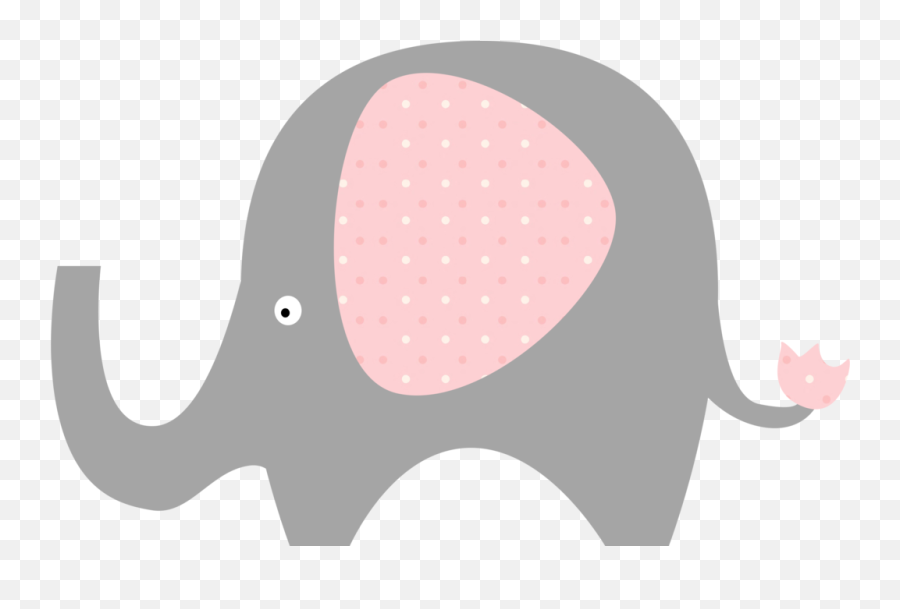 Library Of Cute Elephant Heart Clip Art Transparent Stock - Gray And Pink Elephant Clipart Png,Elephant Clipart Transparent Background