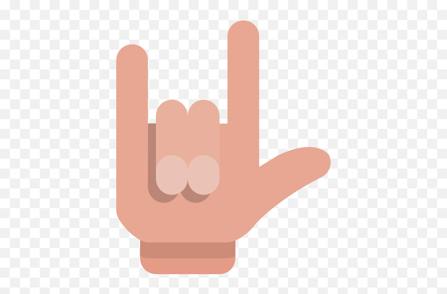 Rock And Roll Hand Gesture Heavy Metal Hands Gestures - Metal Vector Hand Svg Png,Hand Gesture Icon