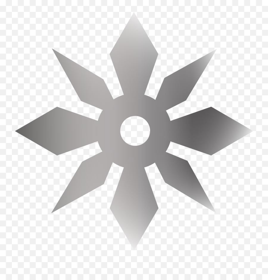 Download Ninja Star - Vector Graphics Png,Sun Silhouette Png