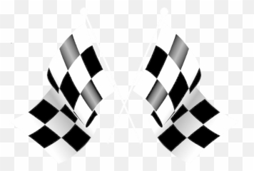 Racing Flags Clip Art - Checkered Transparent Race Png