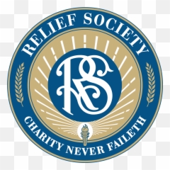 Lds Relief Society Clipart - Relief Society Logo Charity Never Faileth png