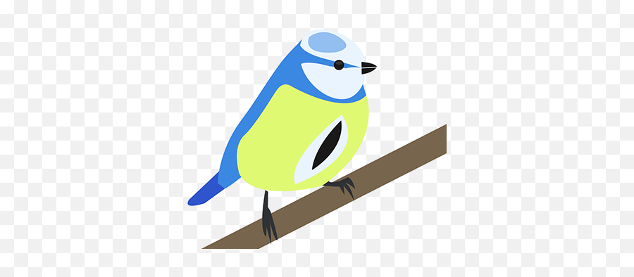 Bluetit Projects Photos Videos Logos Illustrations And - Old World Flycatchers Png,Tit Icon