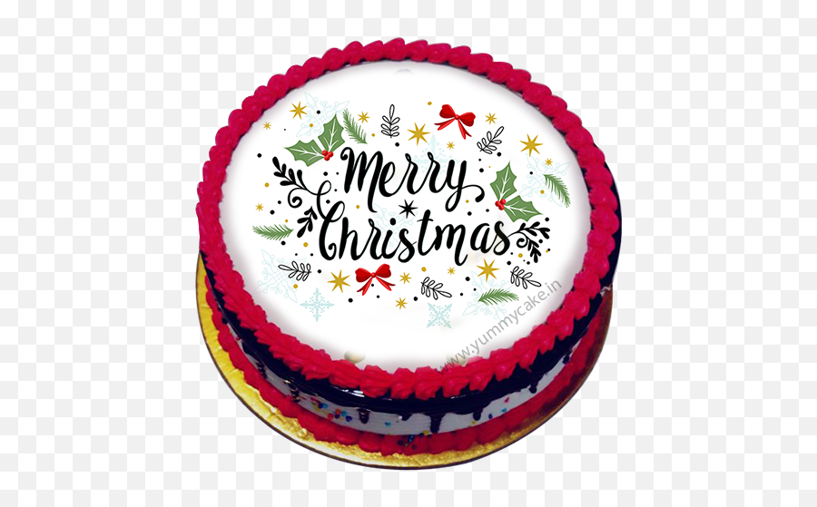 Christmas Cake Png 1 Image - Prosperous 2019 Merry Christmas 2019,Cake Png Transparent