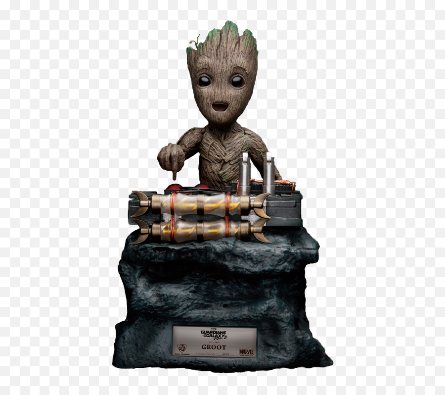 Groot Life - Size Statue By Beast Kingdom Groot Statue Png,Marvel Icon Dark Beast