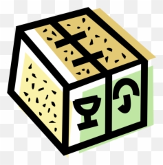 Mail Delivery Parcel Package - Vector Image Dot png