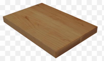 Maple Wide Plank Face Grain Cutting Board Png