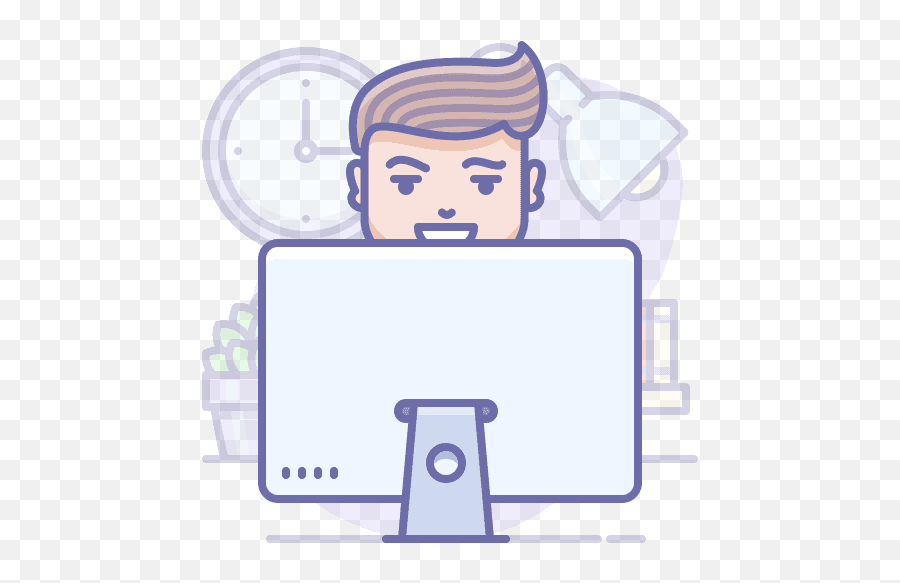 Describe A Stressful Situation And How You Handled It 17 - Office Worker Png,Describe Icon