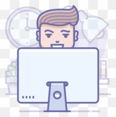 Describe A Stressful Situation And How You Handled It 17 - Office Worker png