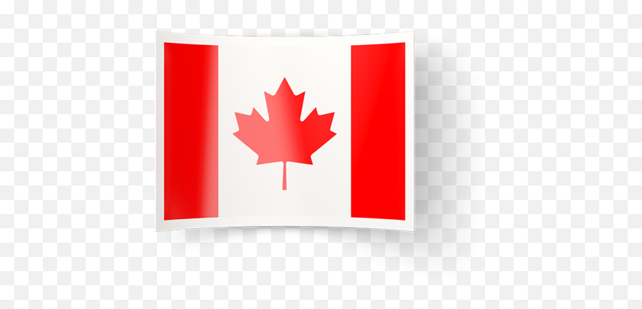 Bent Icon Illustration Of Flag Canada - Vertical Png,Canadian Maple Leaf Icon
