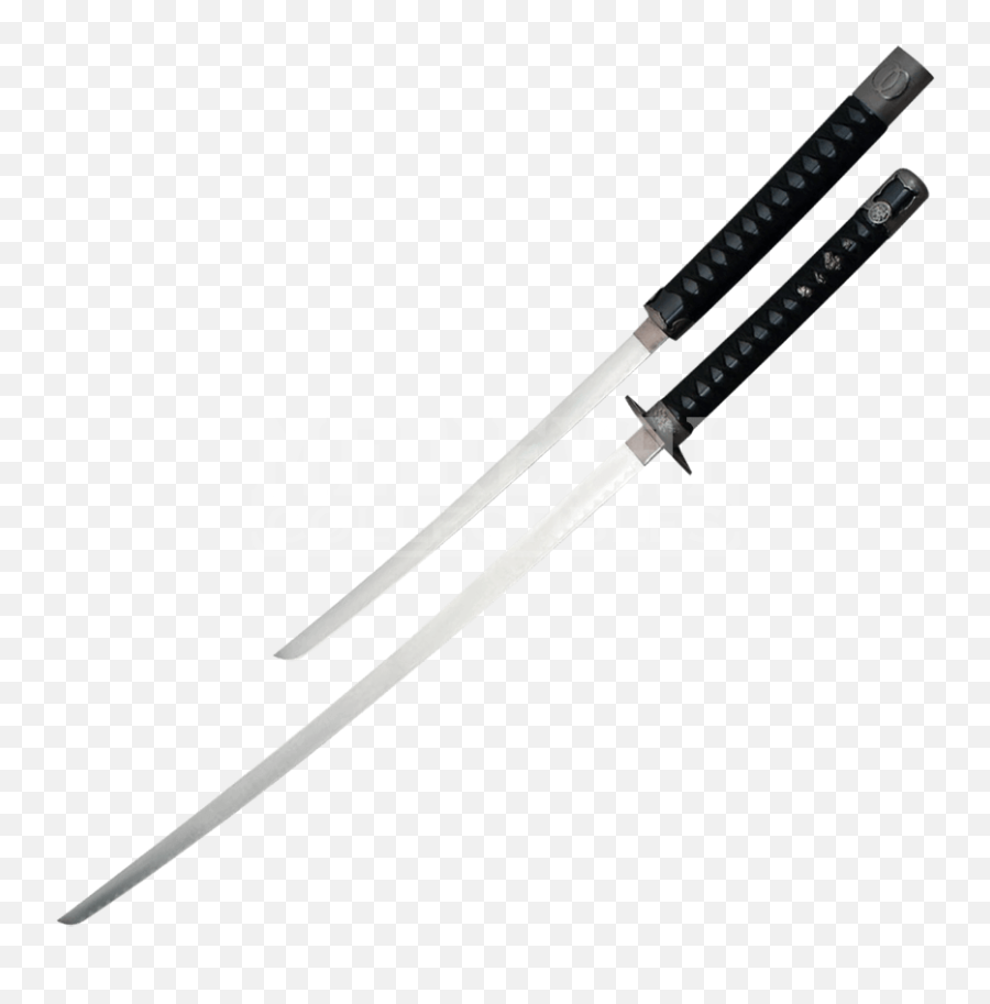 Real Sword Png - Dual Samurai Swords Png Download Dual Samurai Sword Transparent Background,Samurai Png