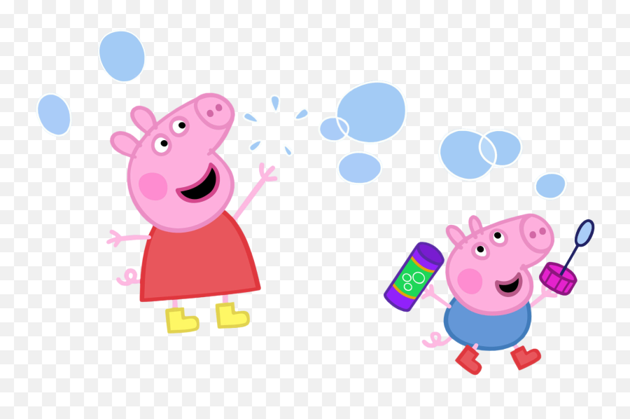 Daddy Pig Thomas Peppa Bubbles Drawing - Peppa Pig Png Peppa Pig Png,Bubbles Png