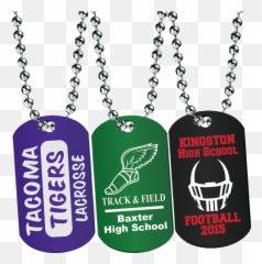 View - Football Dog Tags png