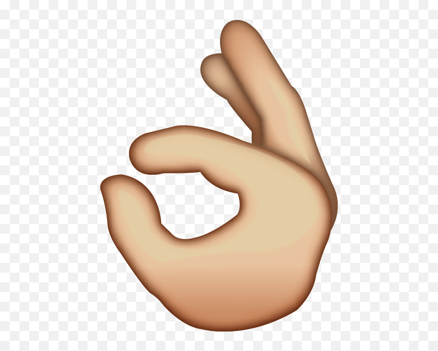 Ok Emoji Transparent Png - Okay Hand Sign Emoji,Omg Emoji Png
