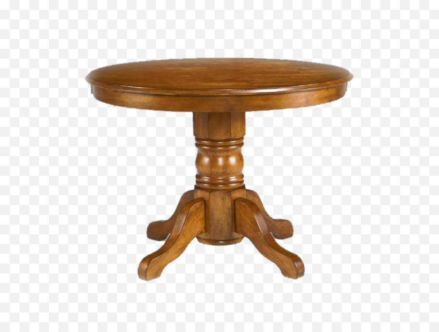 Round Table Png Picture - Oak Pedestal Oval Coffee Table,Tables Png