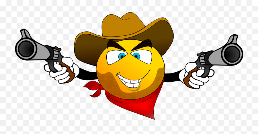 Smiley Like Smiliy - Free Image On Pixabay Cowboy Hands With Gun Cartoon Png,Bandit Png