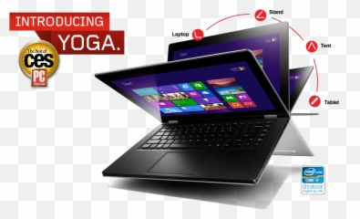 Lenovo Yoga Logo Png Picture 744365 - Tab Cum Laptop