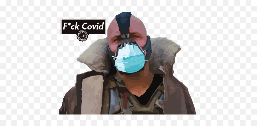 Fck Covid - Diving Mask Png,Bane Mask Png