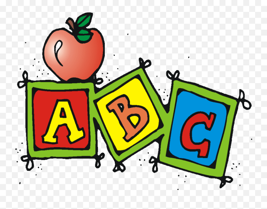 Teacher Clipart - Abc Blocks Clip Art Png,Teacher Clipart Transparent Background