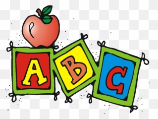 Teacher Clipart - Abc Blocks Art png