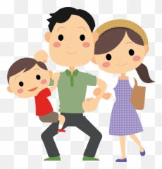 Father Mother And Son Clipart - Father Son Mother Clip Art Png,Father And Son Png