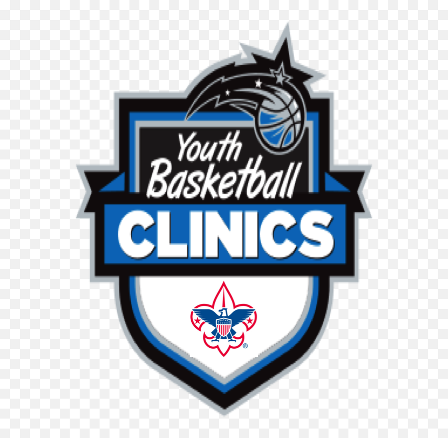 Download Orlando Magic Clinics Logo With Bsa - Boy Scout Boy Scouts Of America Png,Orlando Magic Png