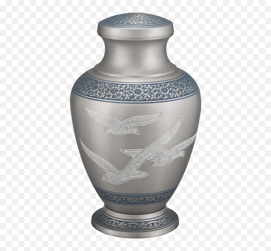 Silver With Doves - Ceramic Png,White Doves Png