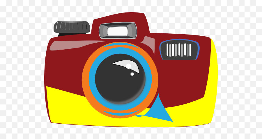 Download Camera Clipart Colorful - Cartoon Camera Png Image Colorful Camera Clipart Png,Camera Clipart Transparent