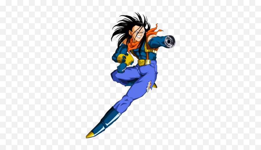 Super 17 - Android Super 17 Dbz Png,Android 17 Png