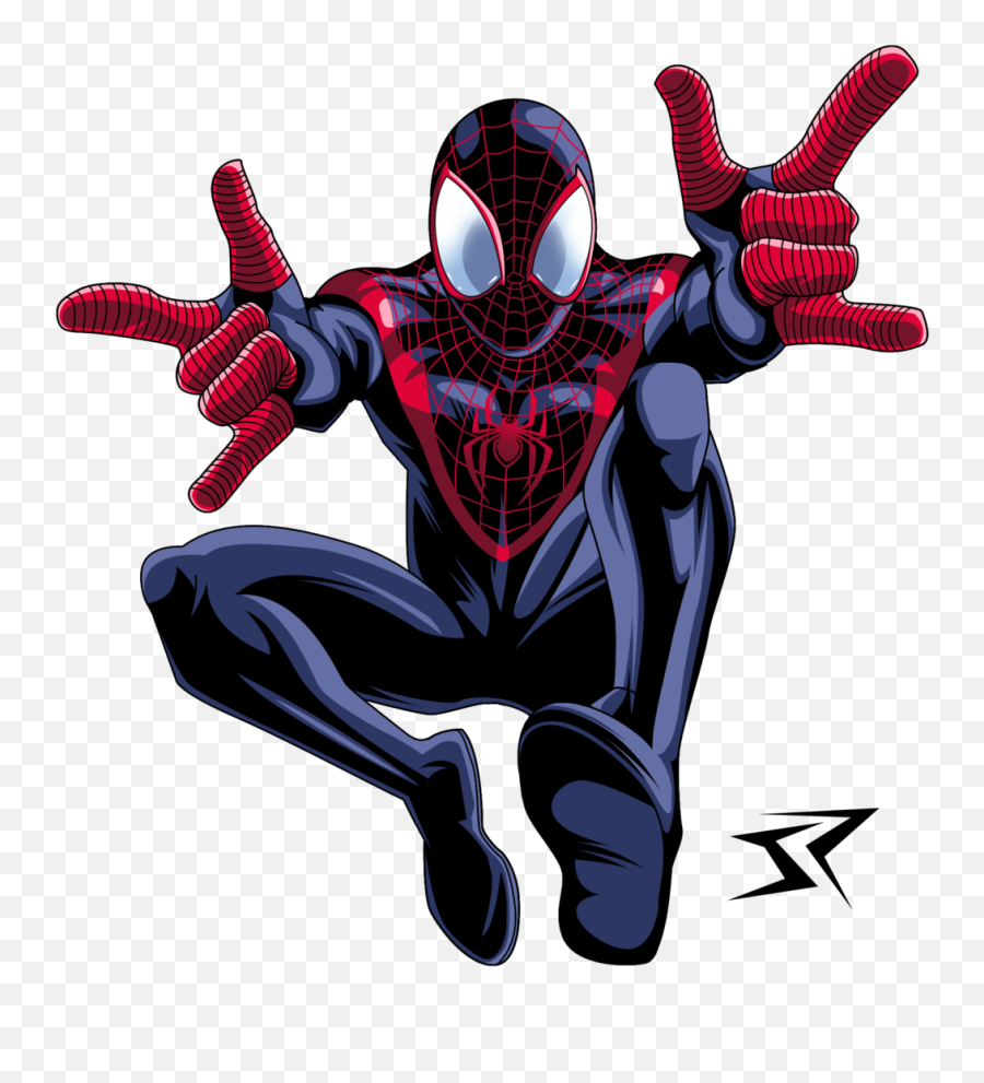 Ultimate Spiderman Miles Morales - Ultimate Spiderman Miles Morales Png,Miles Morales Png