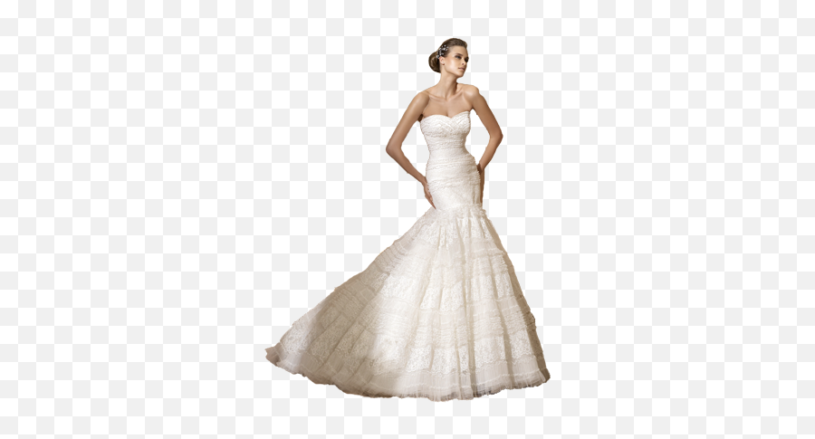 Download Bride Free Png Transparent Image And Clipart - Wedding Dress,White Dress Png