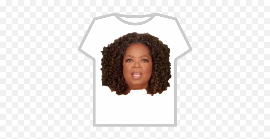 Oprah Winfreyu0027s Face - Roblox Ro Ghoul T Shirt Roblox Png,Oprah Png