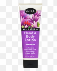 Shikai Honeysuckle Hand And Body Lotion 8 Fl Oz - 081738343096 Png,Honeysuckle Png