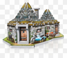 Harry Potter Wrebbit 3d Puzzle - Hut 3d Puzzle Png,Hogwarts Castle Png