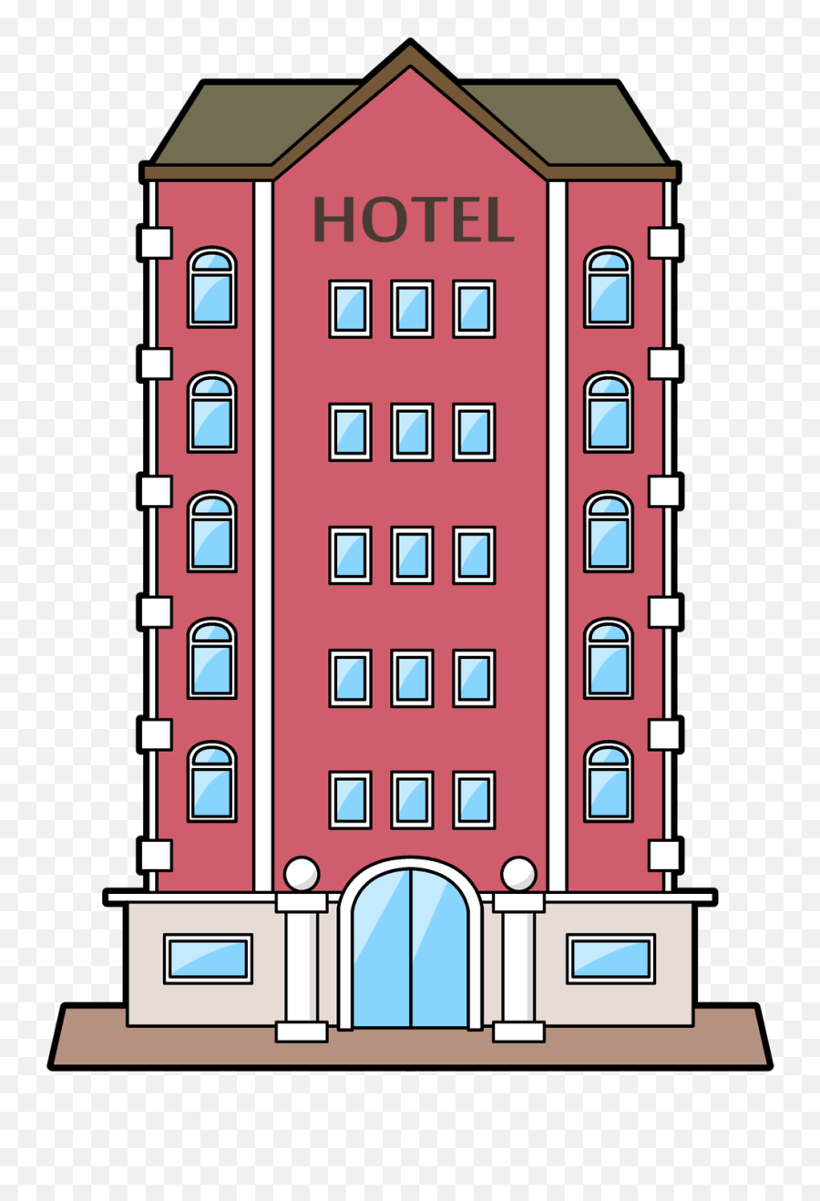 Best Hotel Clipart 17799 - Clipartioncom Hotel Clipart Png,Hotel Png