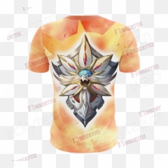 Pokemon Solgaleo Unisex 3d T - Shirt Wackytee Solgaleo Hoodie Png,Solgaleo Png