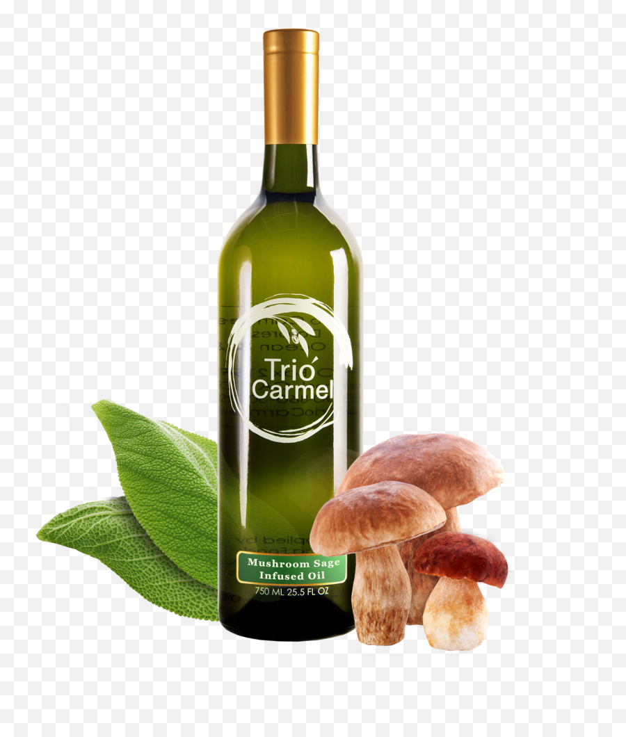 Wild Mushroom U0026 Sage Olive Oil - Common Mushroom Png,Mushroom Transparent