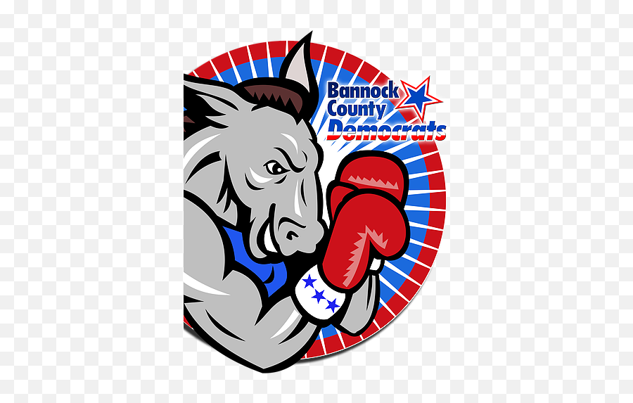 Bannock County Democrats - Donkey Elephant Election 2020 Clipart Png,Democrat Symbol Png