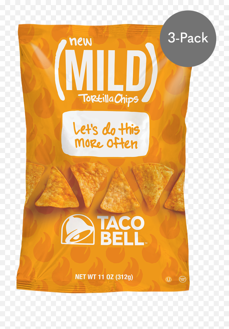 Download Taco Bell Tortilla Chips - Tortilla Chip Full Packet Png,Tortilla Png