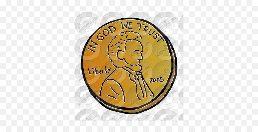 Penny Picture For Classroom Therapy - Coin Png,Penny Png